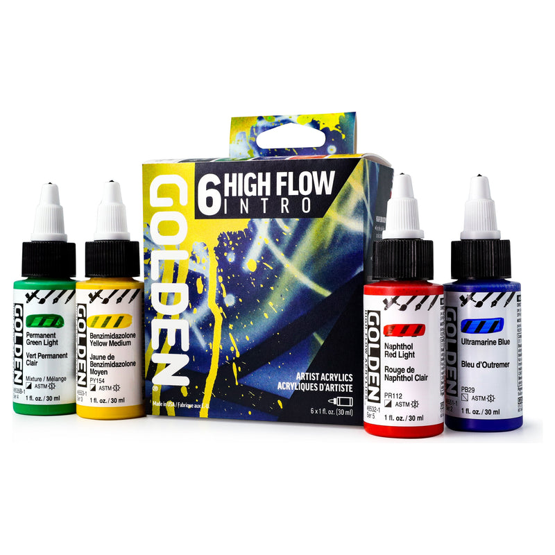 Golden High Flow 6-Color Intro Set