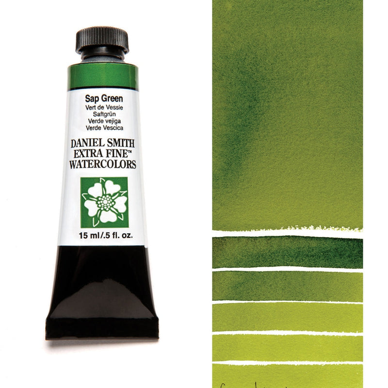 Daniel Smith Extra FIne Watercolor Tubes (Green Colors)