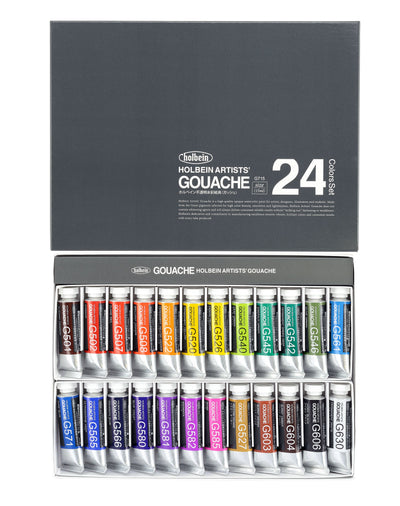 Holbein Artist's Gouache Set | 24 x 15 ml