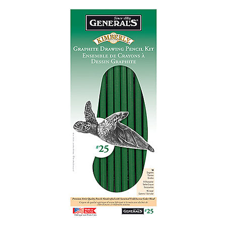General’s Kimberly Graphite Drawing Kit No. 25