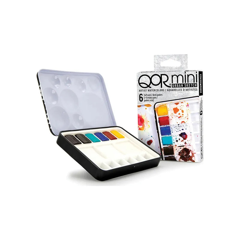 QoR Urban Sketch Watercolor Half Pan Set