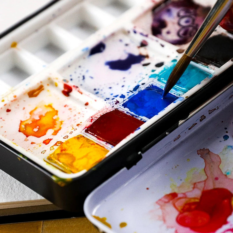 QoR Urban Sketch Watercolor Half Pan Set