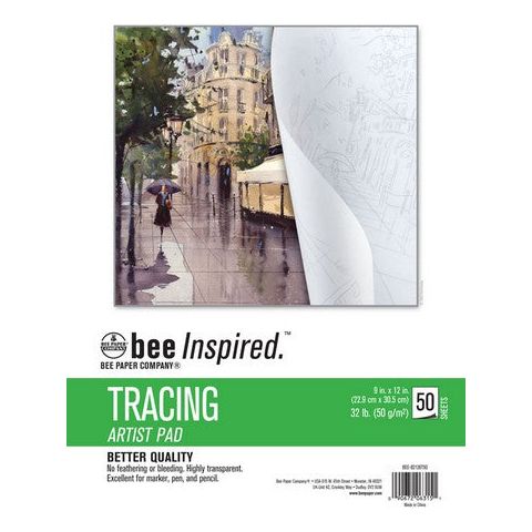 Bee Inspired Tracing Paper Pad