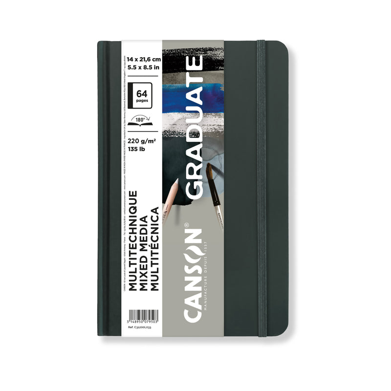 Canson Graduate Mixed Media Natural and Grey Books