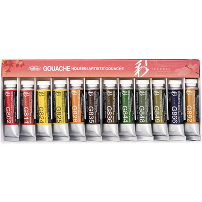 Holbein Artist's Gouache Autumn Set | 12 x 15ml