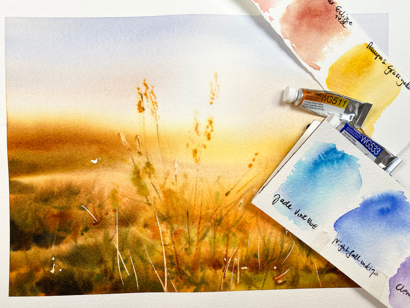 Holbein Granulating Watercolor Landscape Set | 6 x 5ml