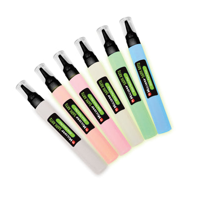 Micador Dark Arts Glow Paint Pens Set