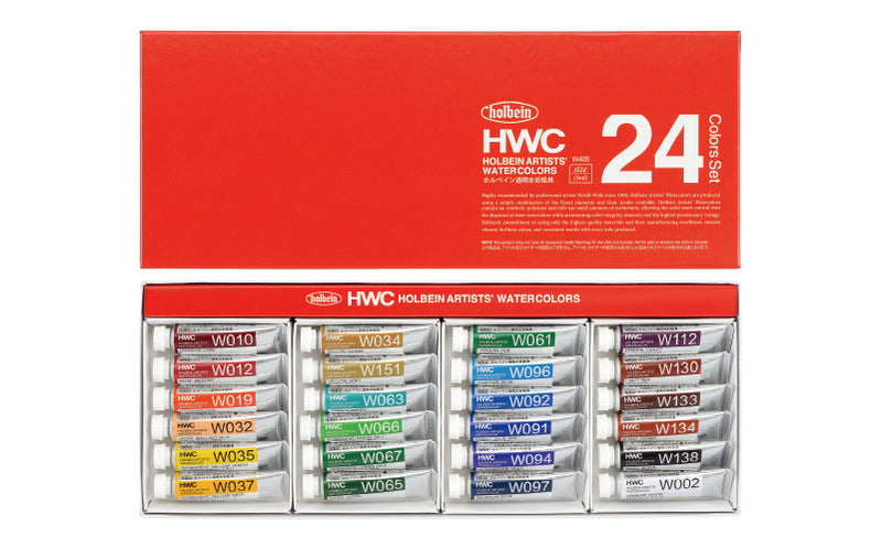 Holbein Watercolor Set | 24 x 5ml