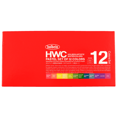 Holbein Watercolor Pastel Set | 12 x 5ml