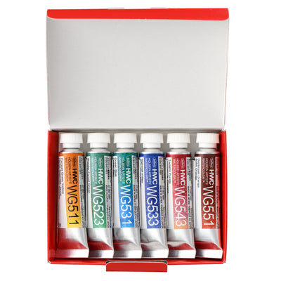 Holbein Granulating Watercolor Landscape Set | 6 x 5ml