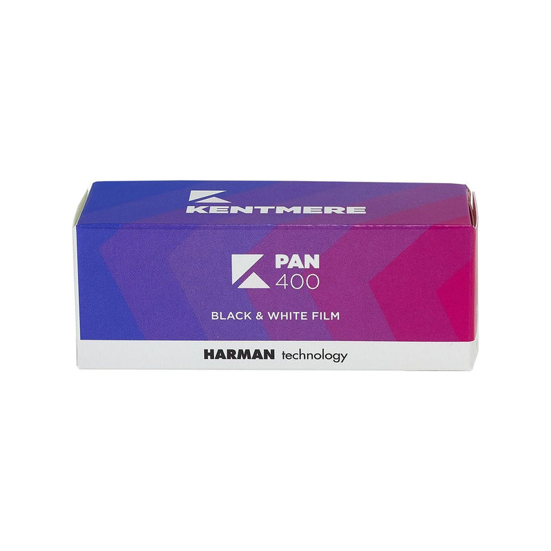 Kentmere Pan 400 B&W Film, 120 Format