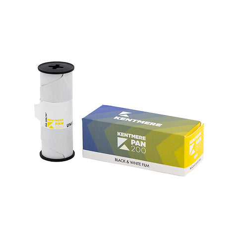 Kentmere Pan 200 B&W Film, 120 Format