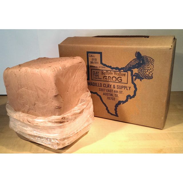 Armadillo Clay Buffalo Wallow (with Grog)