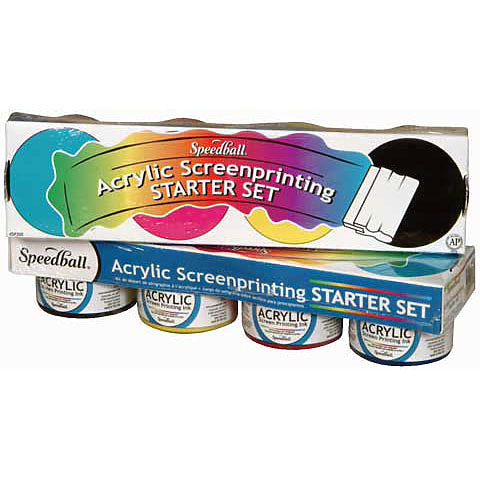 Speedball Acrylic Screen Printing Ink Set