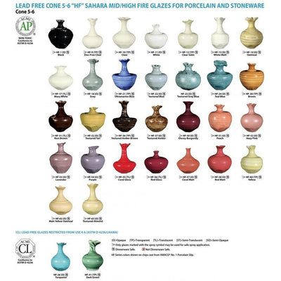 AMACO Sahara Liquid Glazes