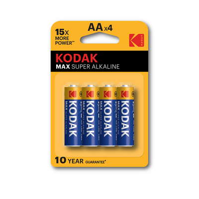 KODAK MAX Super Alkaline Batteries