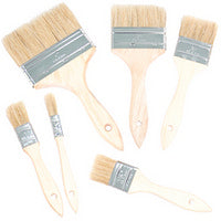 White Bristle Utility Chip Brushes