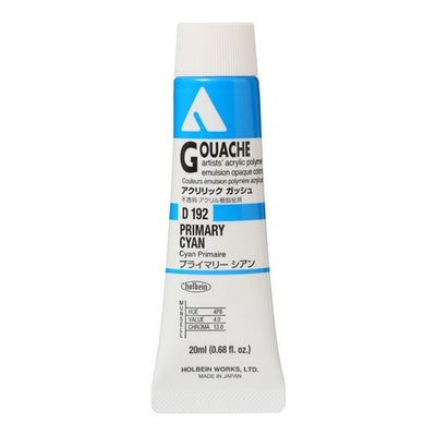 Holbein Acrylic Gouache Tubes (Blue Colors)