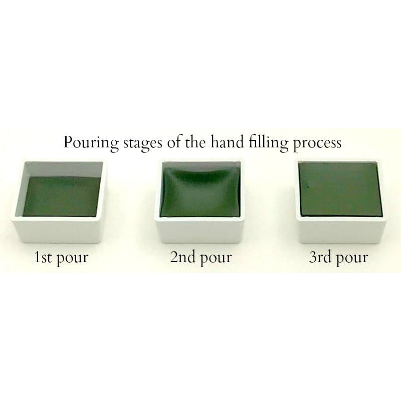 Daniel Smith Hand Poured Watercolor Half Pan Set in Metal Box