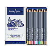 Faber-Castell Goldfaber Aqua Watercolor Pencil Metal Tin Sets