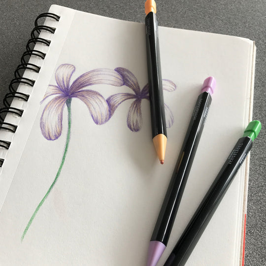 Zebra Zensations Colored Mechanical Pencils