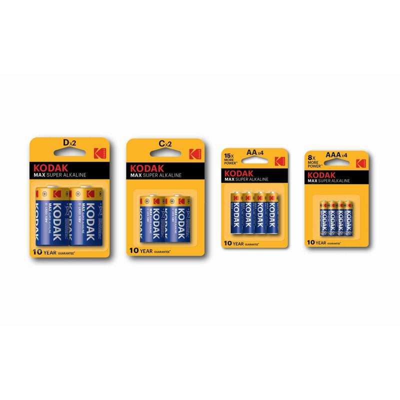 KODAK MAX Super Alkaline Batteries