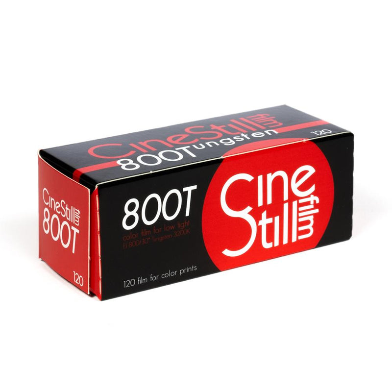 CineStill 800Tungsten High Speed Color Negative Film, 120 Format