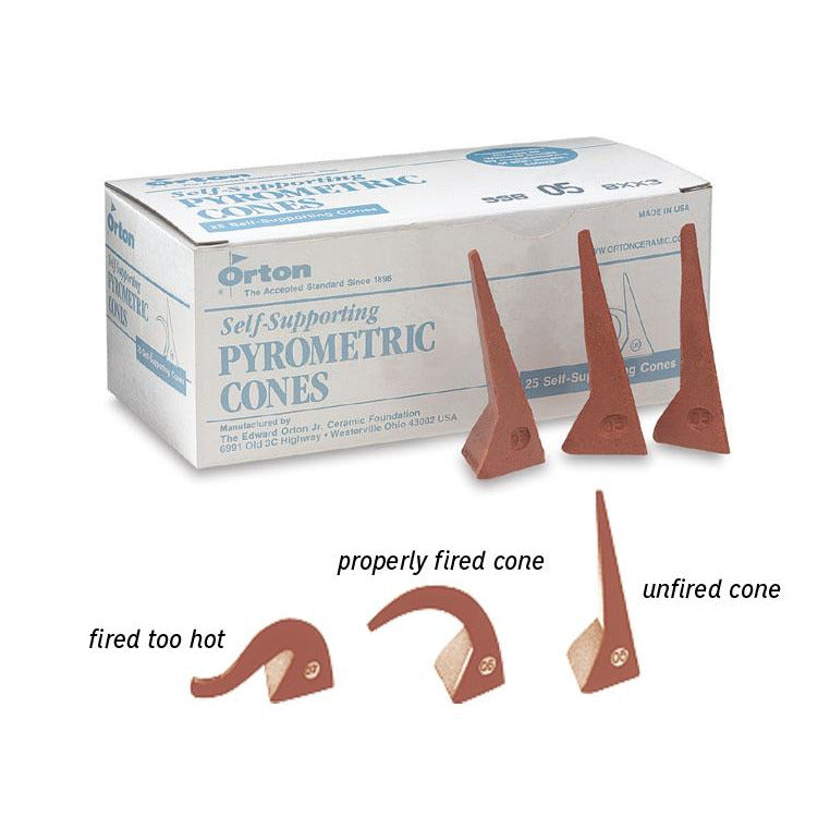 Orton Self-Supporting Pyrometric Cones