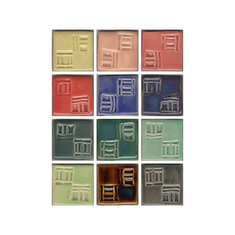 Coyote Cone 5-6 Frank’s Colored Celadon Glazes