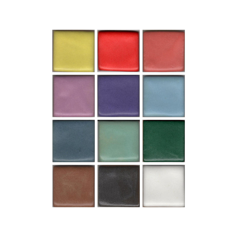 Coyote Cone 5-6 Satin Glazes