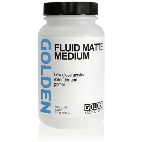 Golden Fluid Matte Medium