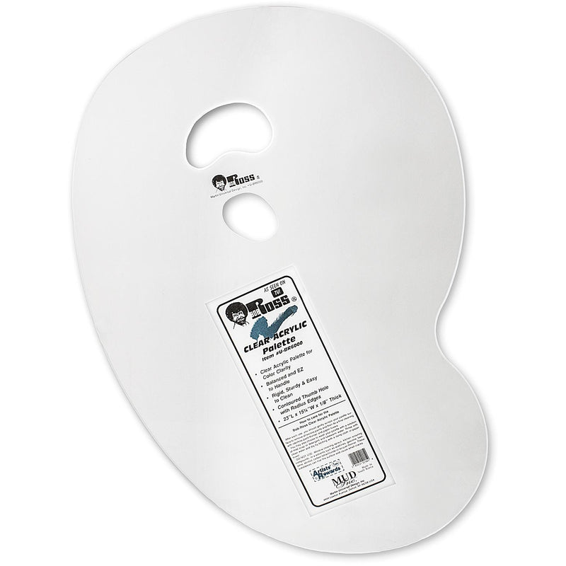 Bob Ross Clear Acrylic Palette