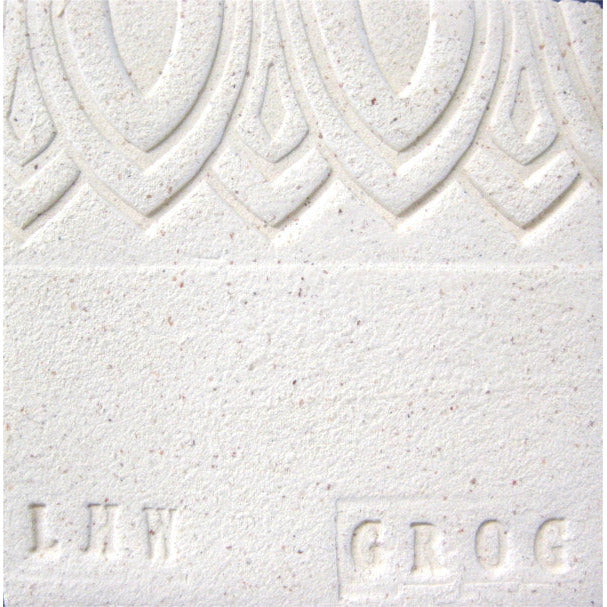 Armadillo Clay Longhorn White (with Grog)