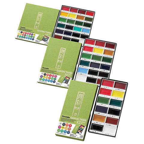 Gansai Tambi Watercolor Sets